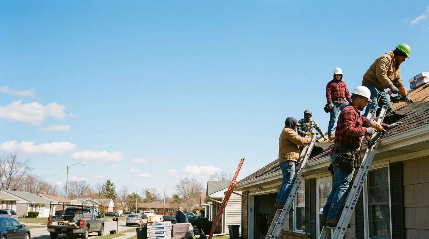 Roofing in Milan, IL near me